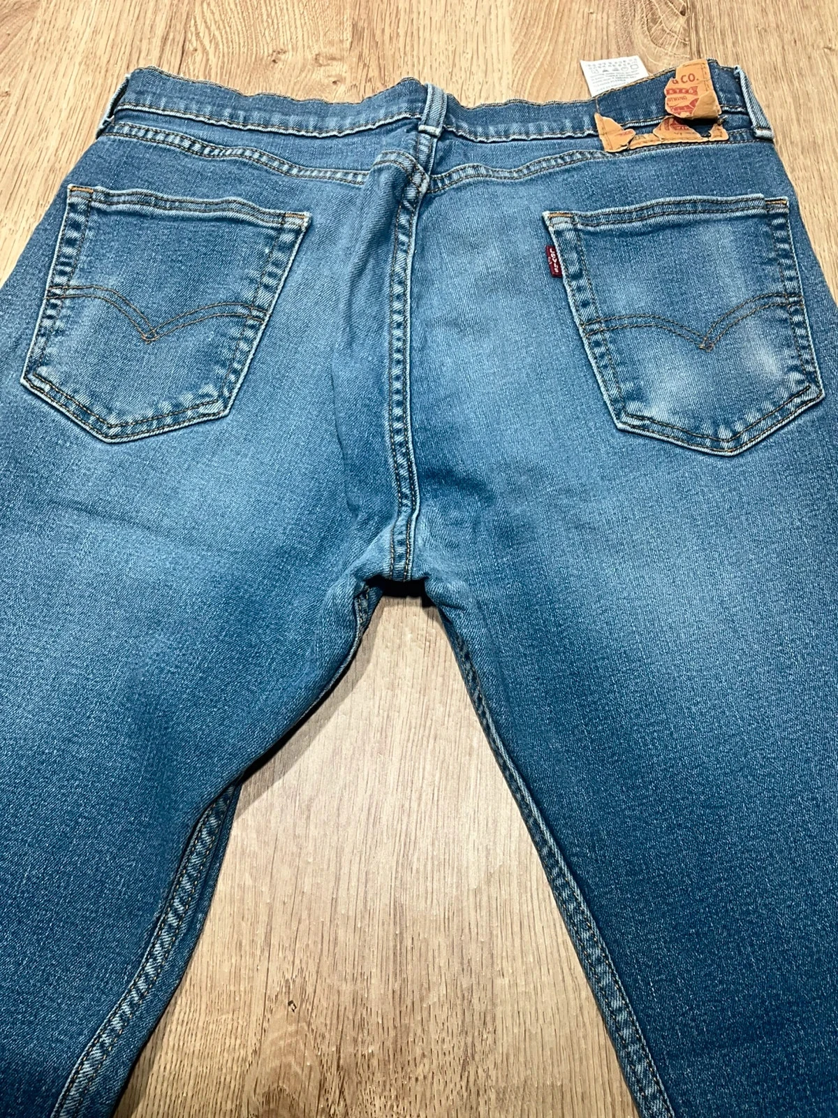 Jean Levi's Straight W34 L34 Vintage Bleu Délavé – photo 8
